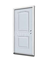2 Panel Arch Steel Door