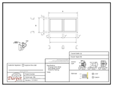 Double Borrowed Lite Frame - Model#2BL