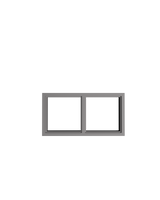 Double Borrowed Lite Frame - Model#2BL