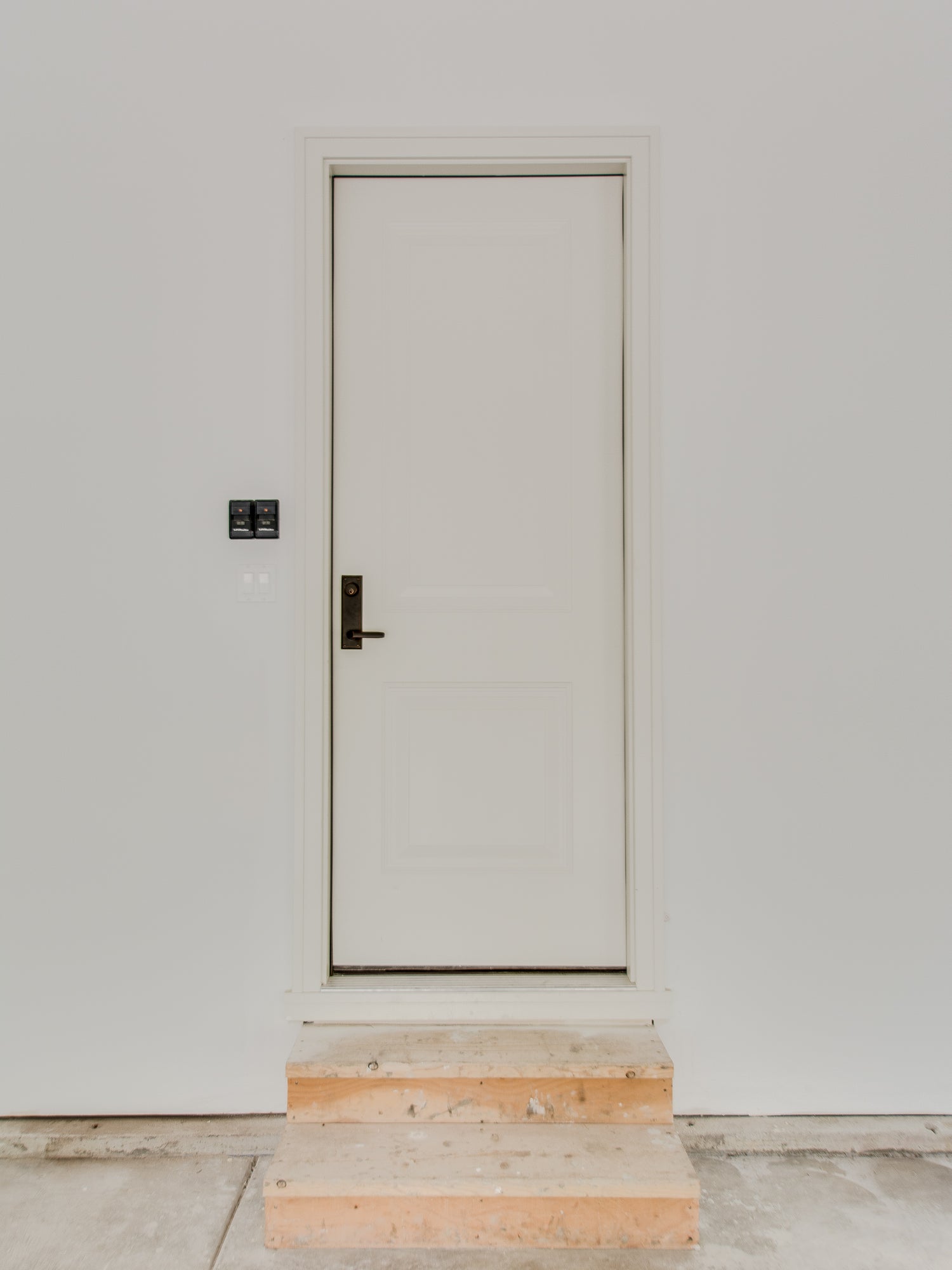 2 Panel Square Steel Door