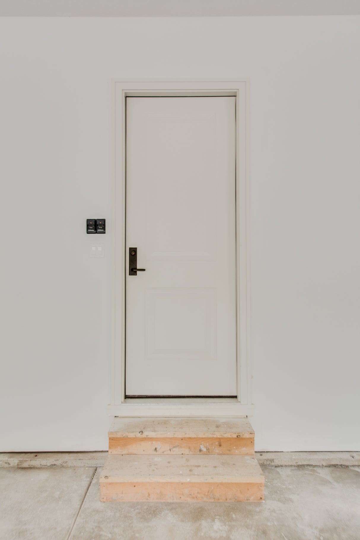 2 Panel Square Steel Door