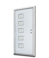 5 Lite Steel Door