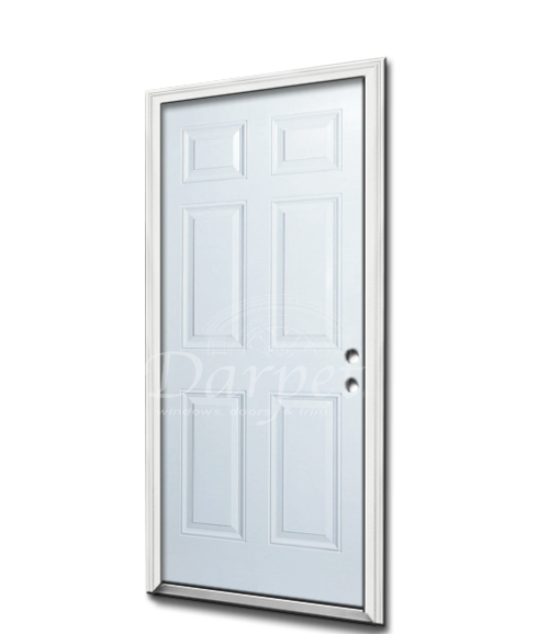 6 Panel Steel Door