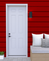 6 Panel Steel Door