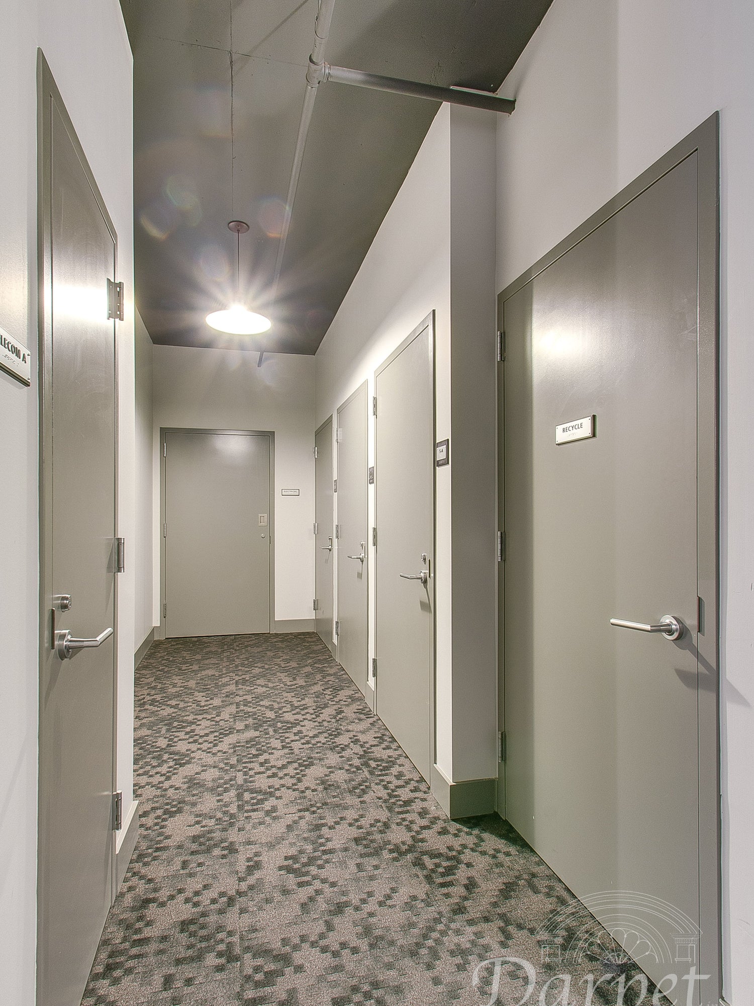 Flush Hollow Metal Double Door