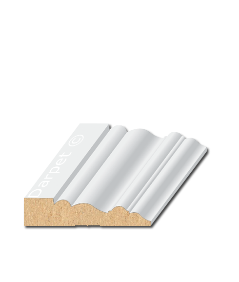 9053M - 1" X 4-1/2"  (MDF)