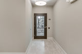 Commercial Birch Door with Hollow Metal Frame with Full Lite Slab