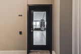 Commercial Birch Door with Hollow Metal Frame with Full Lite Slab