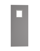 Hollow Metal Door with Vision Vision Lite Slab