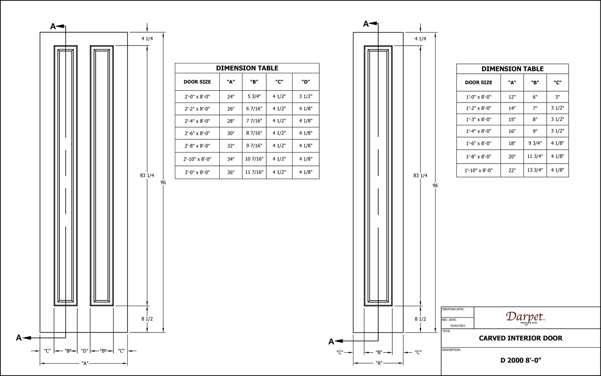D2000 Prehung
