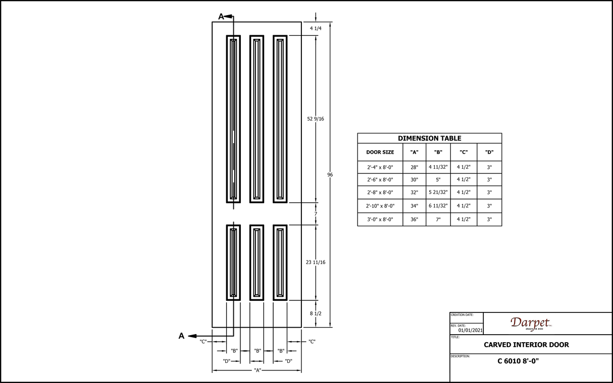 D6010 Prehung