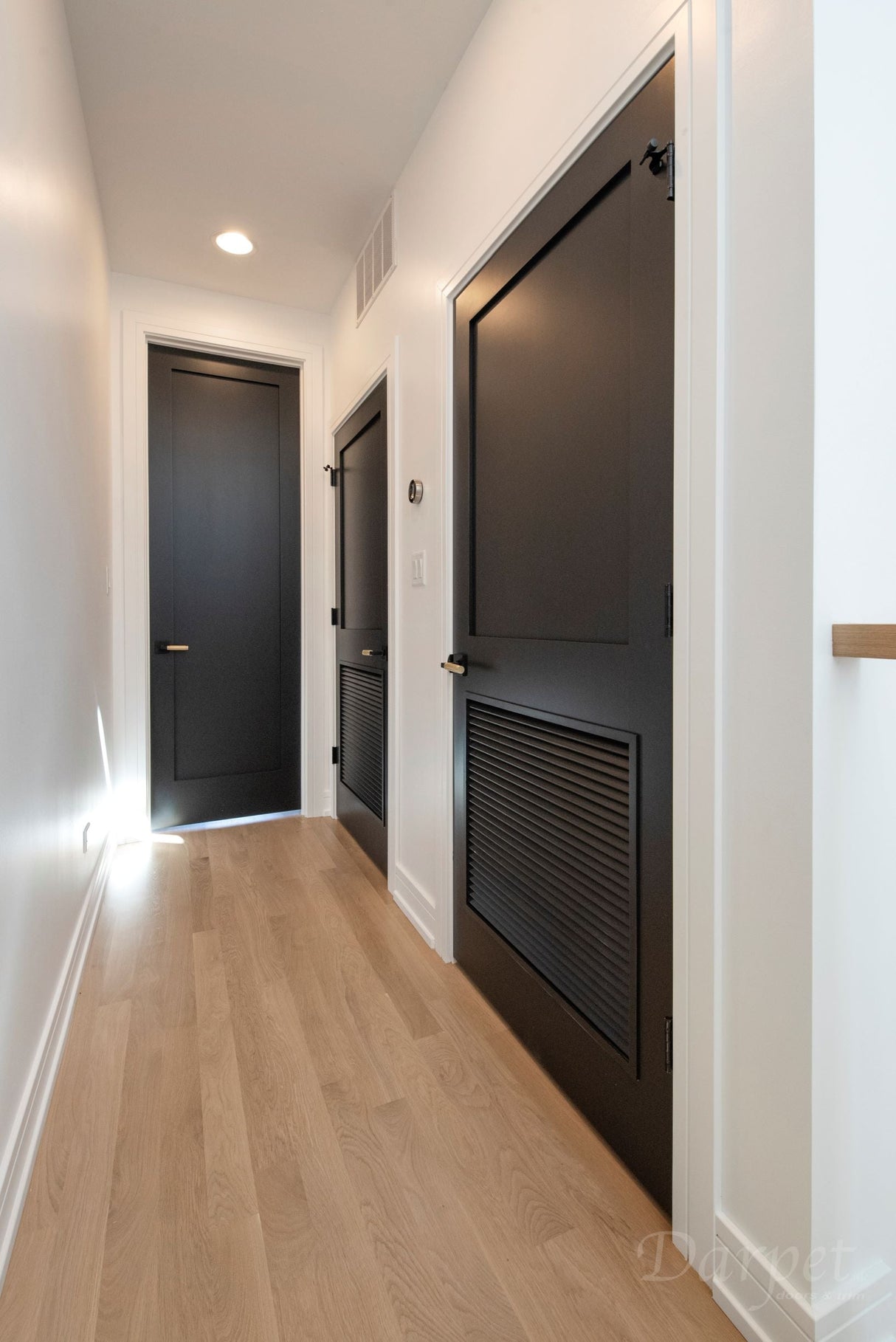 Flat Shaker (2 Panel) Double with Louver Insert