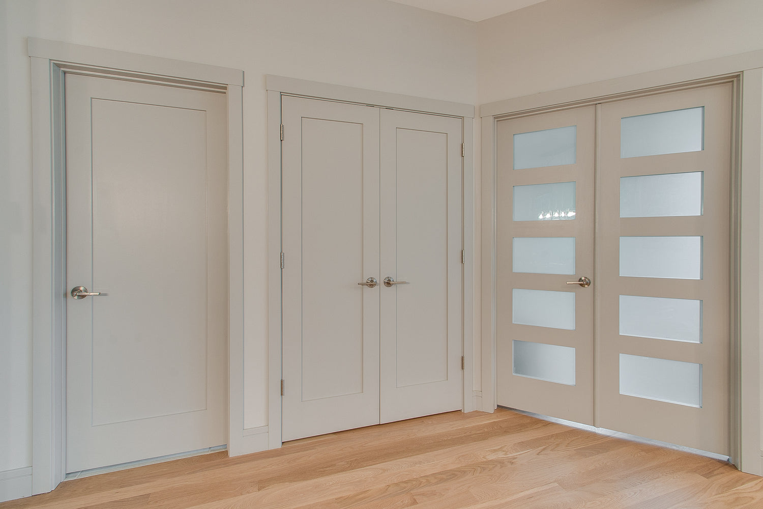 Laminated Glass Poplar Shaker (5 Lite) Double