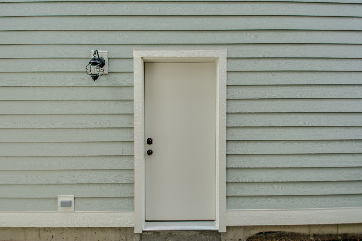 Flush Smooth Steel Door