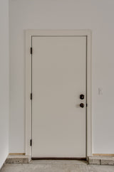 Flush Smooth Steel Door
