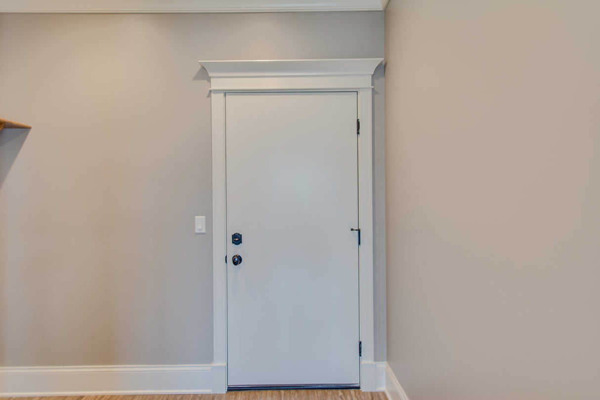Flush Smooth Steel Door