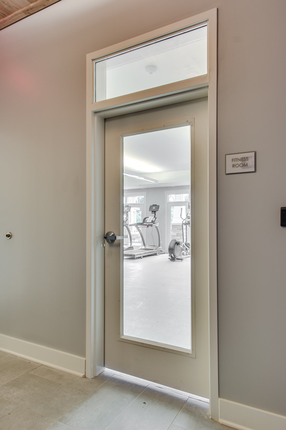 Hollow Metal Door with Full Lite