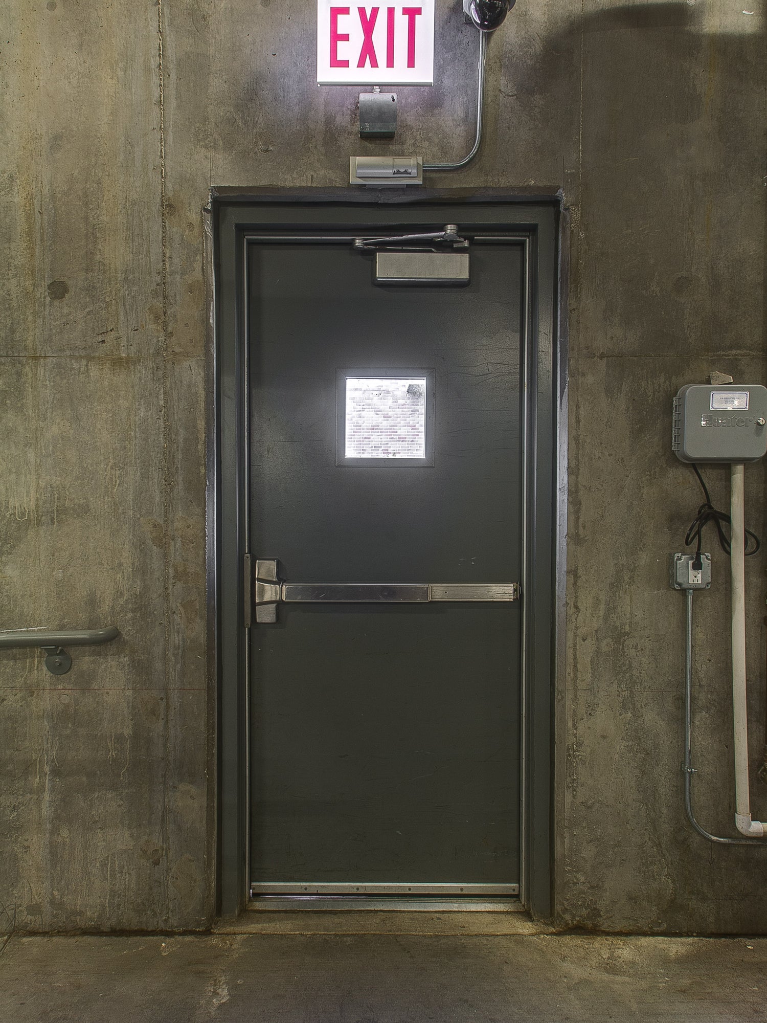 Hollow Metal Door with Vision Vision Lite