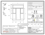 Transom with Double Partial Side Lite Frame - Model#TF2PSL