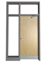 Transom with Left Side Lite Frame - Model#TFLSL