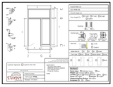 Transom with Right Side Lite Frame - Model#TFRSL