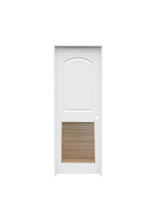 Caiman Prehung with Louver Insert