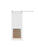 Carrara Barn with Louver Insert