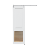 Carrara Barn with Louver Insert