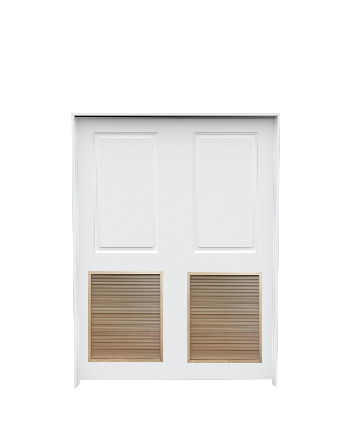 Carrara Double with Louver Insert