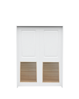 Carrara Double with Louver Insert