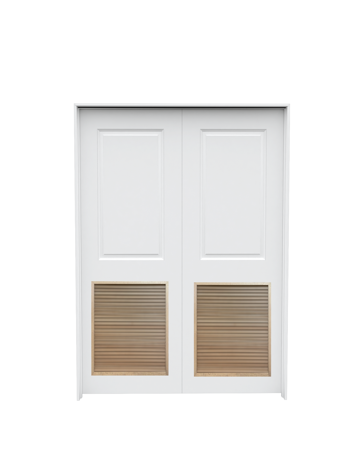 Carrara Double with Louver Insert