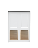Carrara Double with Louver Insert