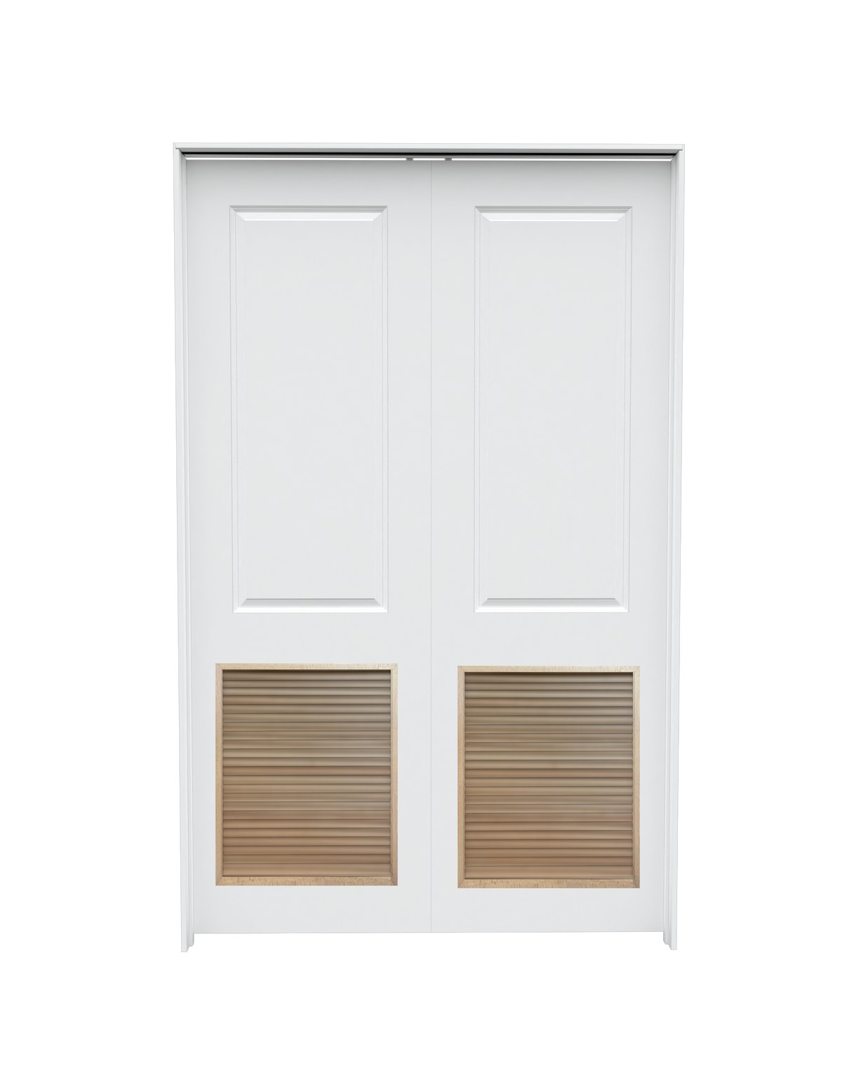 Carrara Double with Louver Insert