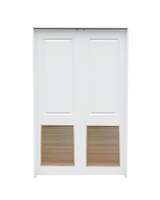 Carrara Double with Louver Insert
