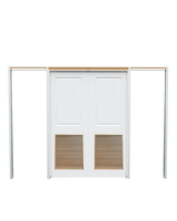 Carrara Pocket with Louver Insert