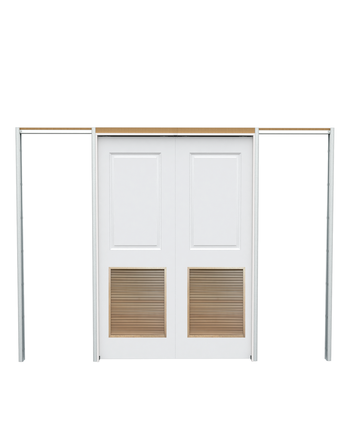 Carrara Pocket with Louver Insert