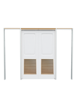 Carrara Pocket with Louver Insert