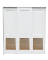 Carrara Triple Bypass with Louver Insert