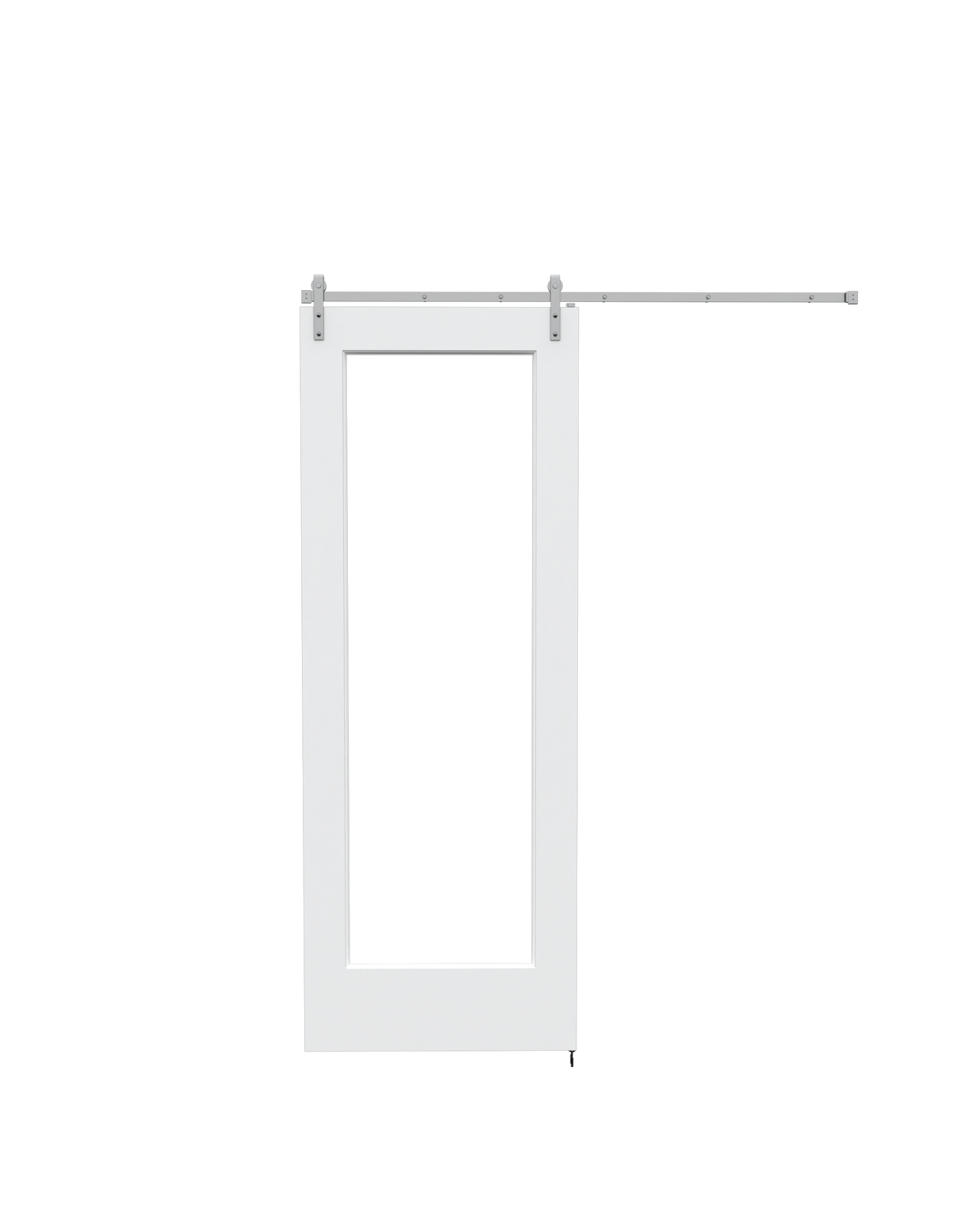 Clear Glass French (1 Lite) Barn