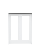 Clear Glass French (1 Lite) Double