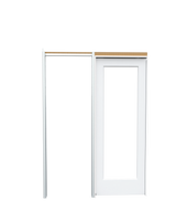 Clear Glass French (1 Lite) Pocket