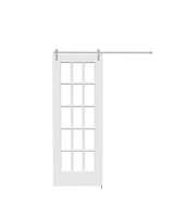 Clear Glass French (15 Lite) Barn