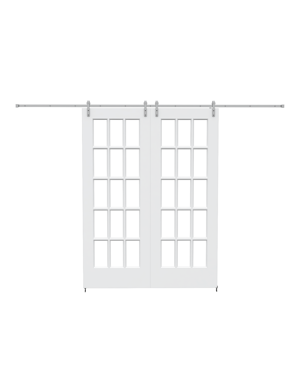 Clear Glass French (15 Lite) Barn