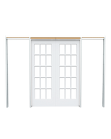 Clear Glass French (15 Lite) Pocket