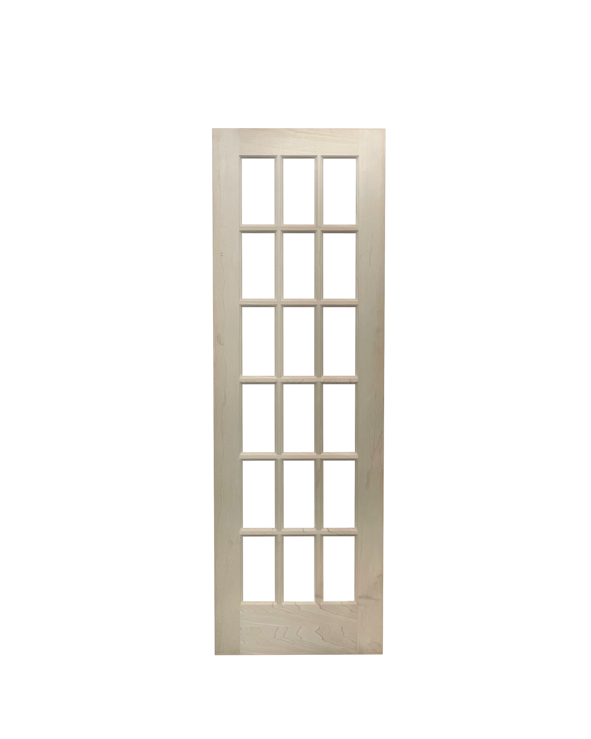 Clear Glass Poplar (18 Lite) Slab