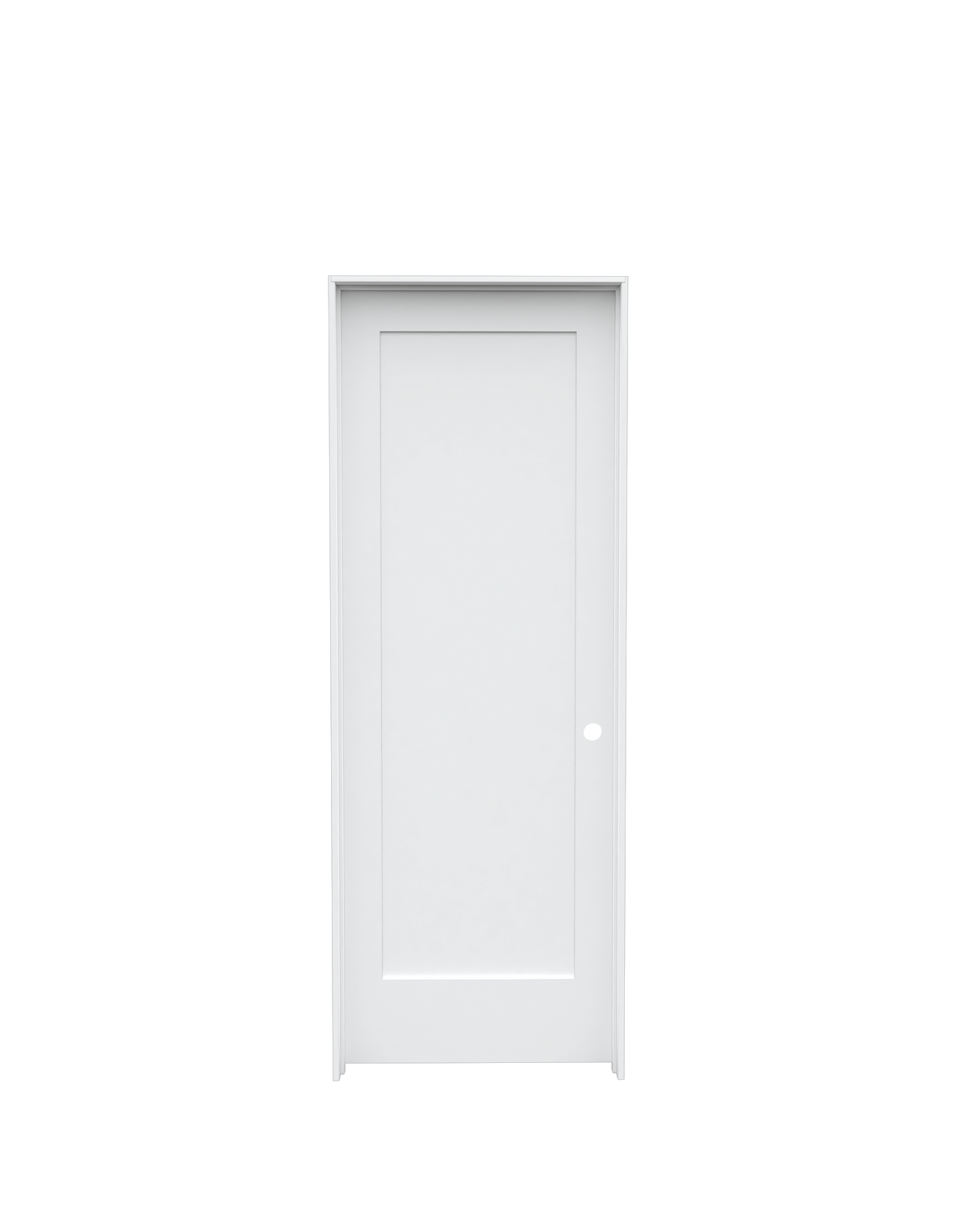 Flat Shaker (1 Panel) Prehung