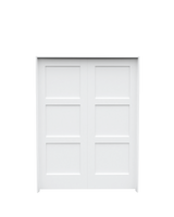 Flat Shaker (3 Panel Equal) Double