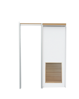 Flush Pocket with Louver Insert