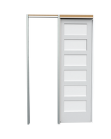 Frosted Poplar Shaker (6 Lite) Pocket