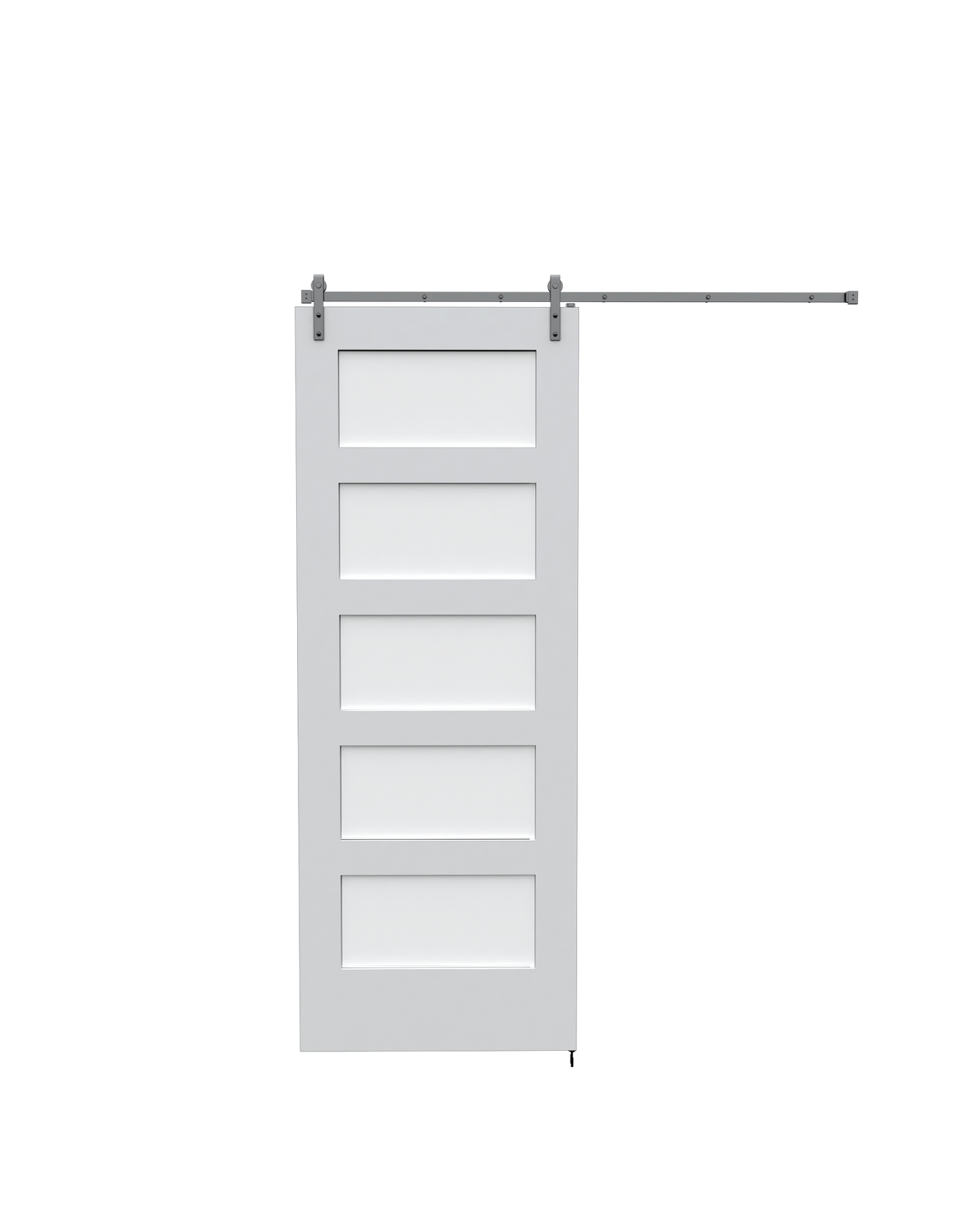 Laminated Glass Poplar Shaker (5 Lite) Barn